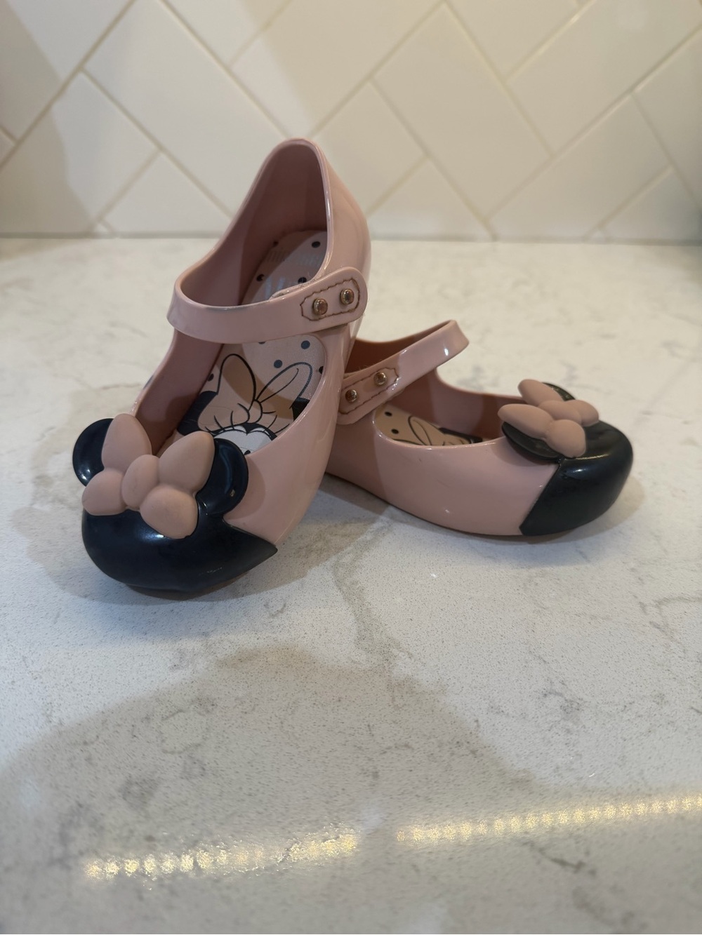 Girls Mini Melissa Minnie Mouse MaryJane Shoes